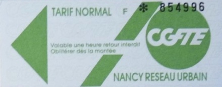 CGFTE ticket Nancy