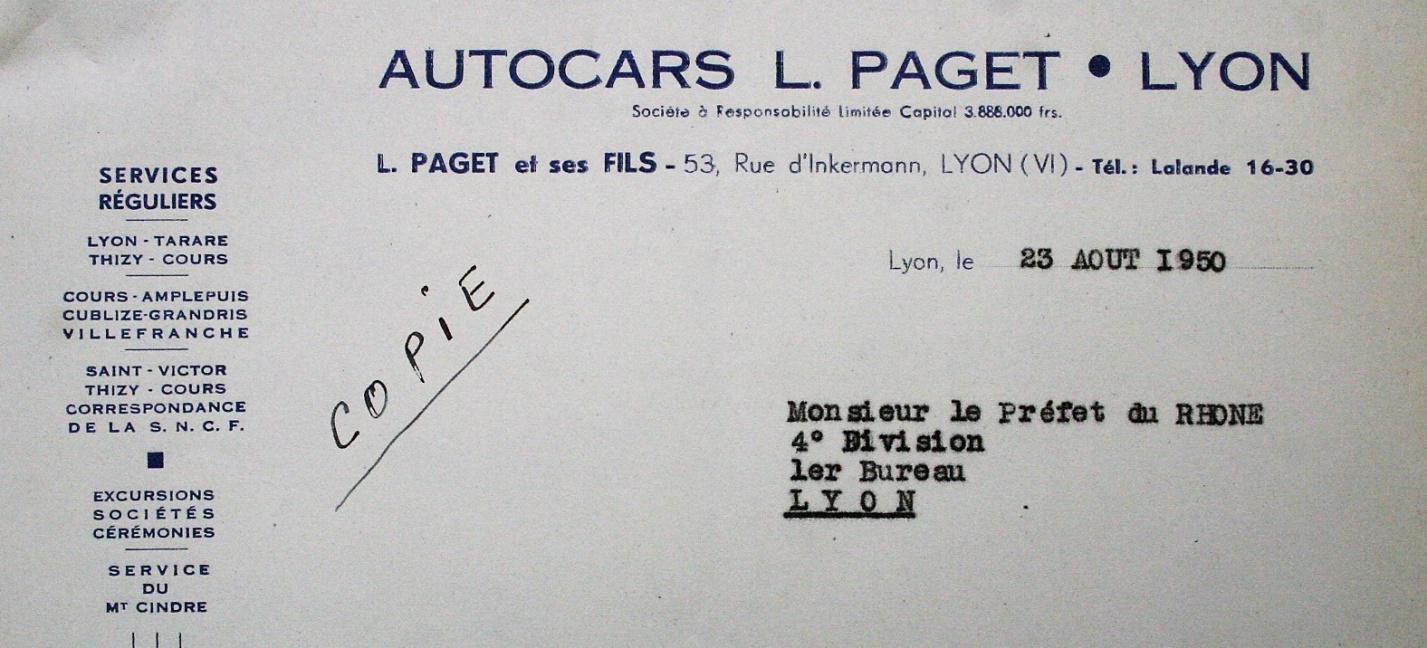 Letter 1950