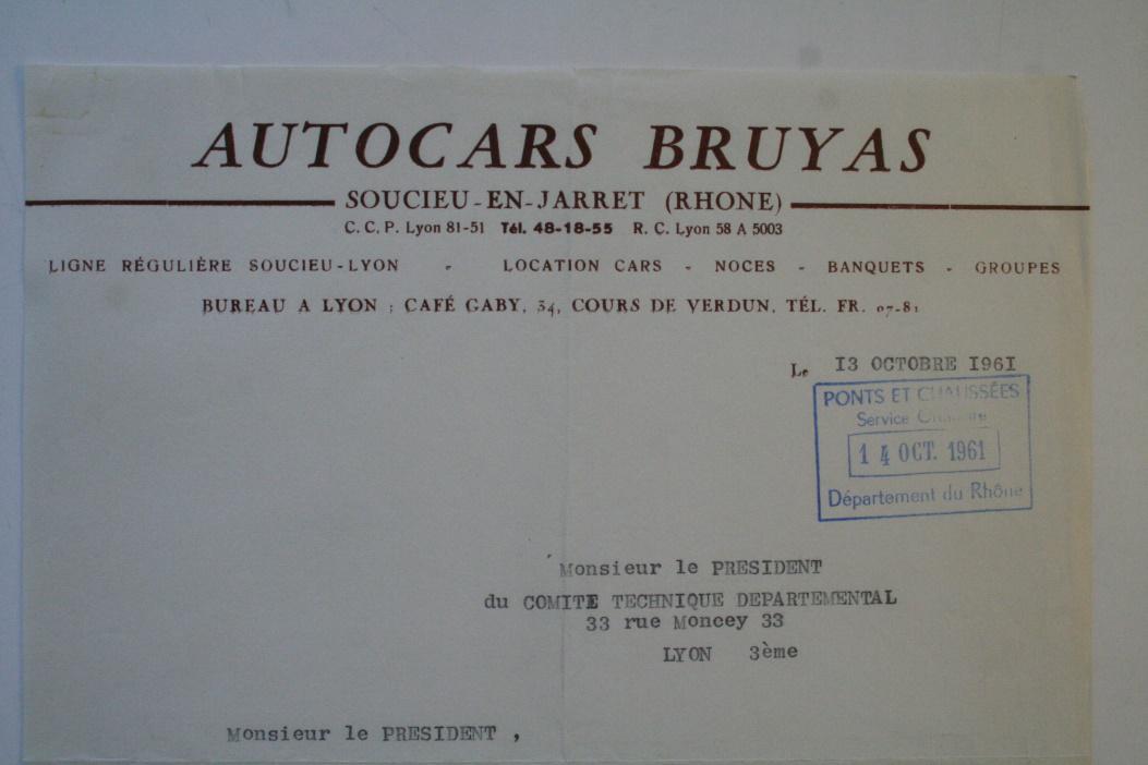 Cars Bruyas letterhead