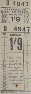 Gresswell's ticket