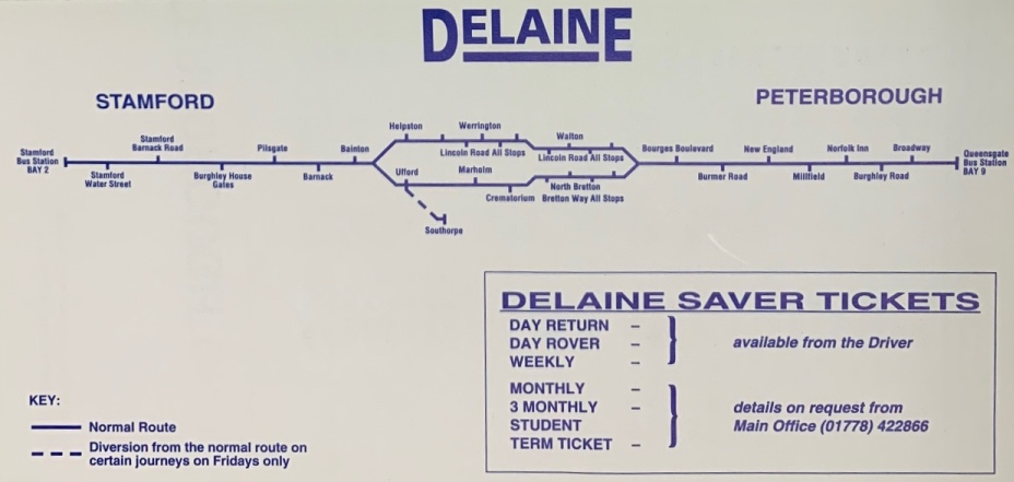 1995 route map Dellaine 201