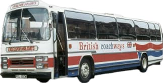 British Coachways Daf Excelsior Holidays