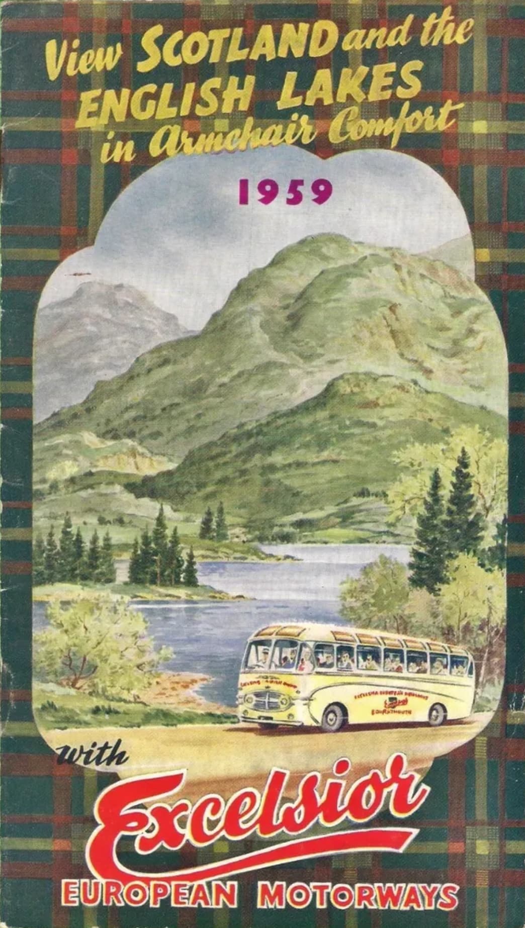 cover of 1959 holidays brochure
