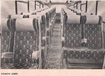 1959 coach interior