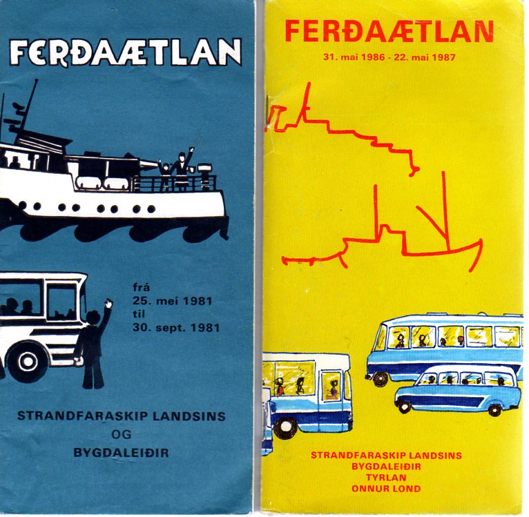 timetable covers 1981 and 1986