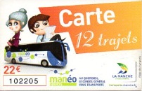 Maneo 12 journey ticket 22 euros