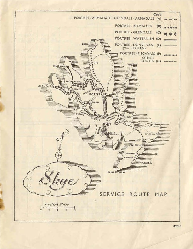 map of the Beaton routes