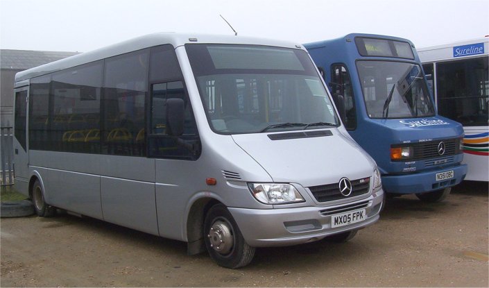 Low floor Mercedes for Bridport routes