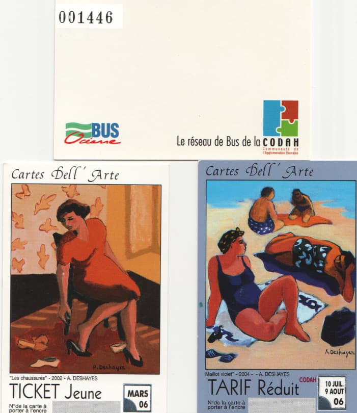 cartes dell arte of the CTPO Le Havre