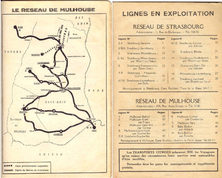 mulhouse map 1950