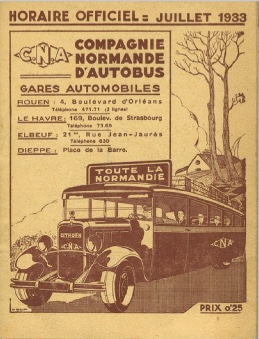 CNA normande cover 1933