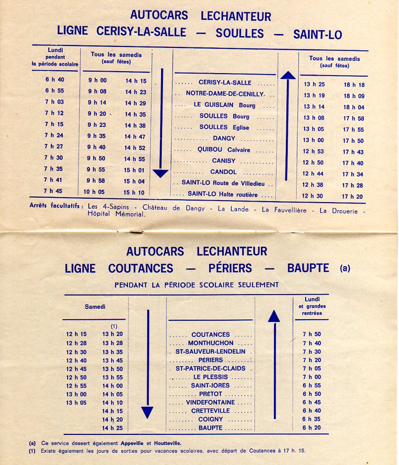 Cerisy et Baupte