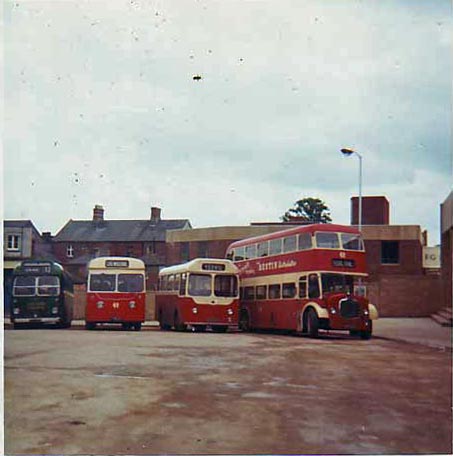 Yeovil bus station 1968