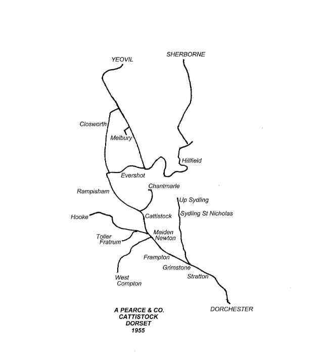 Pearce Route Map