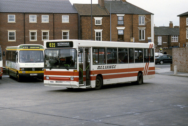 reliance at grantham bus station