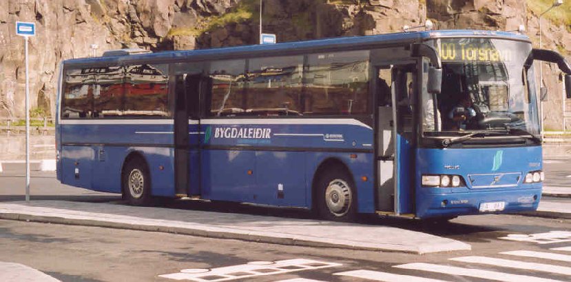 Farstin country bus terminal Trshavn, route 400