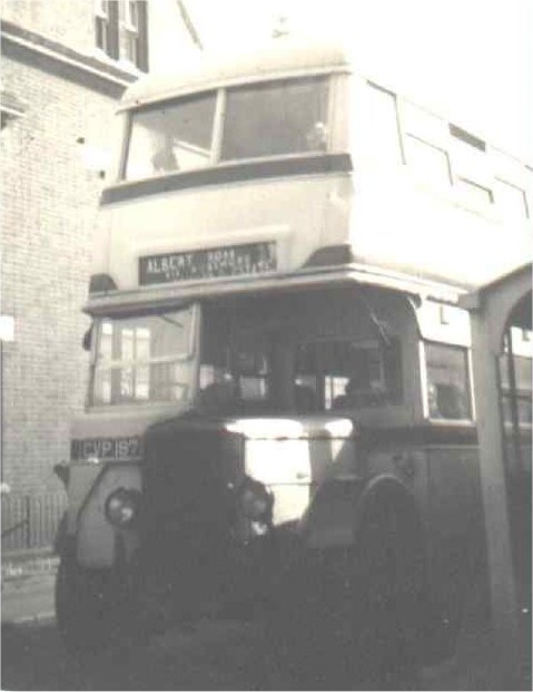 CVP 187 at Albert Road terminus