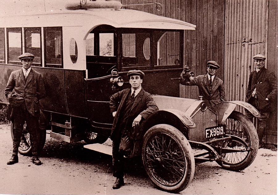 thought to be Adams second bus in 1923