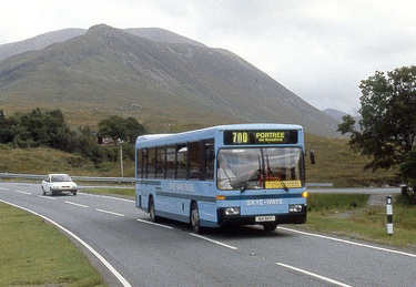 skyeways route 700 on route to portree
