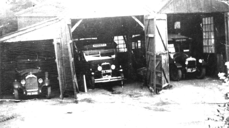 handley victory garage 1930s