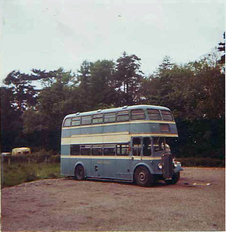 decker LYA449 at Sparkford after withdrawal