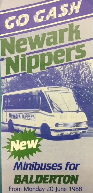 Newark Nipper minibuses 1986