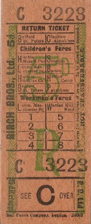 birch 5d return ticket